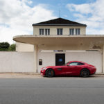mit dem Mercedes AMG GT auf Tour