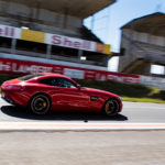 Der Mercedes AMG GT auf dem Circuit de Geuex in Reims. Ein Mitzieher mit dem Canon EF 24mm 1:1,4L II USM