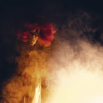 Der Horrorclown im Garten