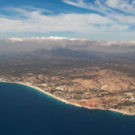 Anflug des Los Cabos International Airport