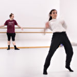 Proben im Aalto Ballet zu "Vibrations", Carla Colonna und Liam Blair