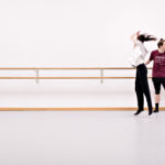 Proben im Aalto Ballet zu "Vibrations", Carla Colonna und Liam Blair