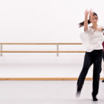 Proben im Aalto Ballet zu "Vibrations", Carla Colonna und Liam Blair