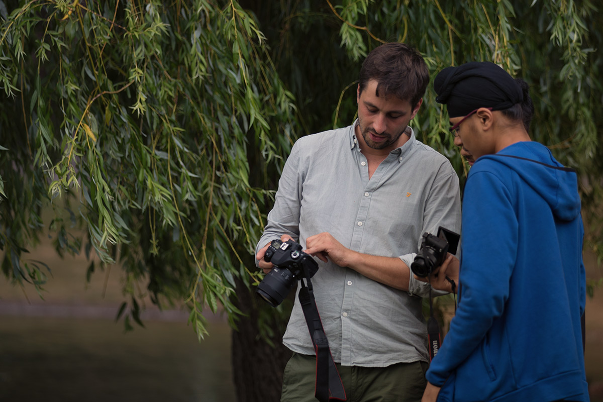 Daniel Etter im Canon Young People Program