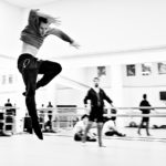 Probe zu dem Ballet "Vibrations" im Aalto Ballet Essen