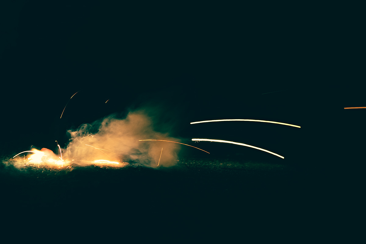 Silvester 2017 / 2018 - Wenn ein kleiner Knallfrosch sich entfaltet.