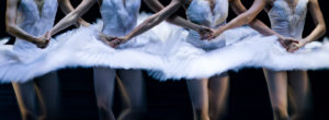 Die vier kleinen Schwäne in "Schwanensee" von Ben Van Cauwenberg im Aalto Ballet Essen