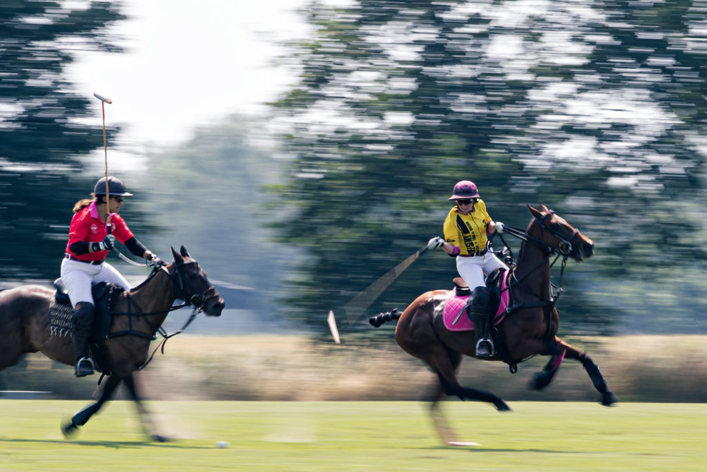 Die Damen der Zunft haben sich nicht geschenkt. Rhein Polo Club Düsseldorf e.V.