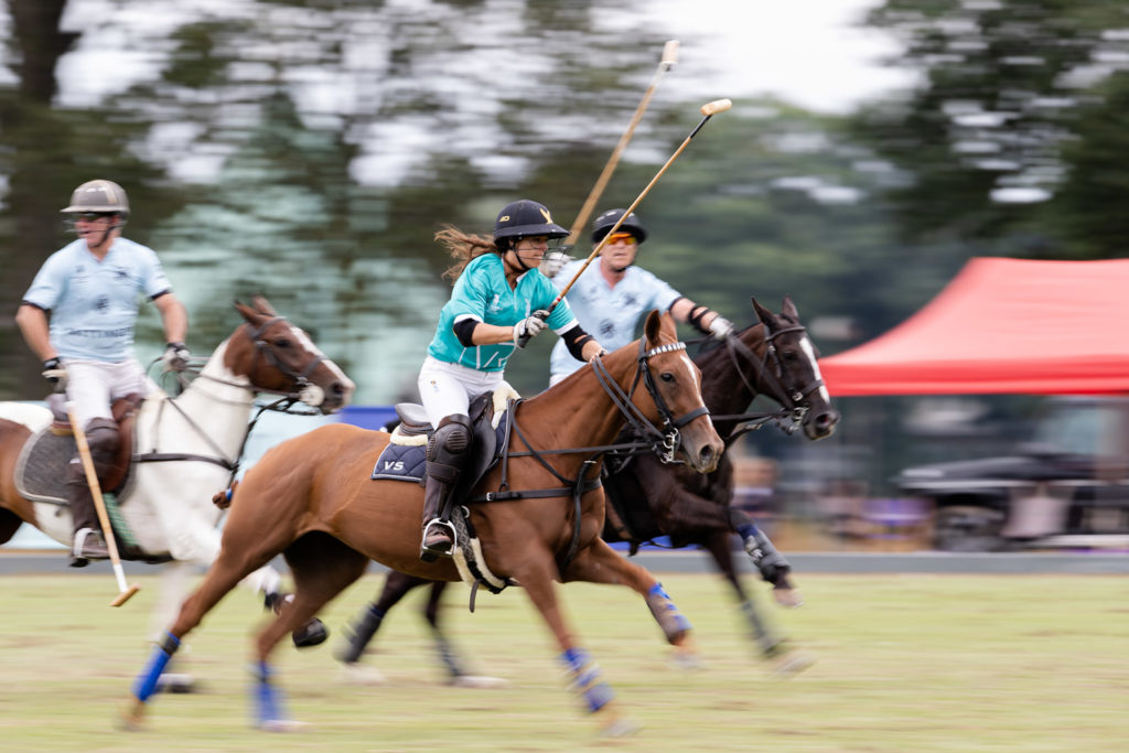 Vanessa Schockemöhle und Theodor Tantzen bei den Rhein Polo Open 2019