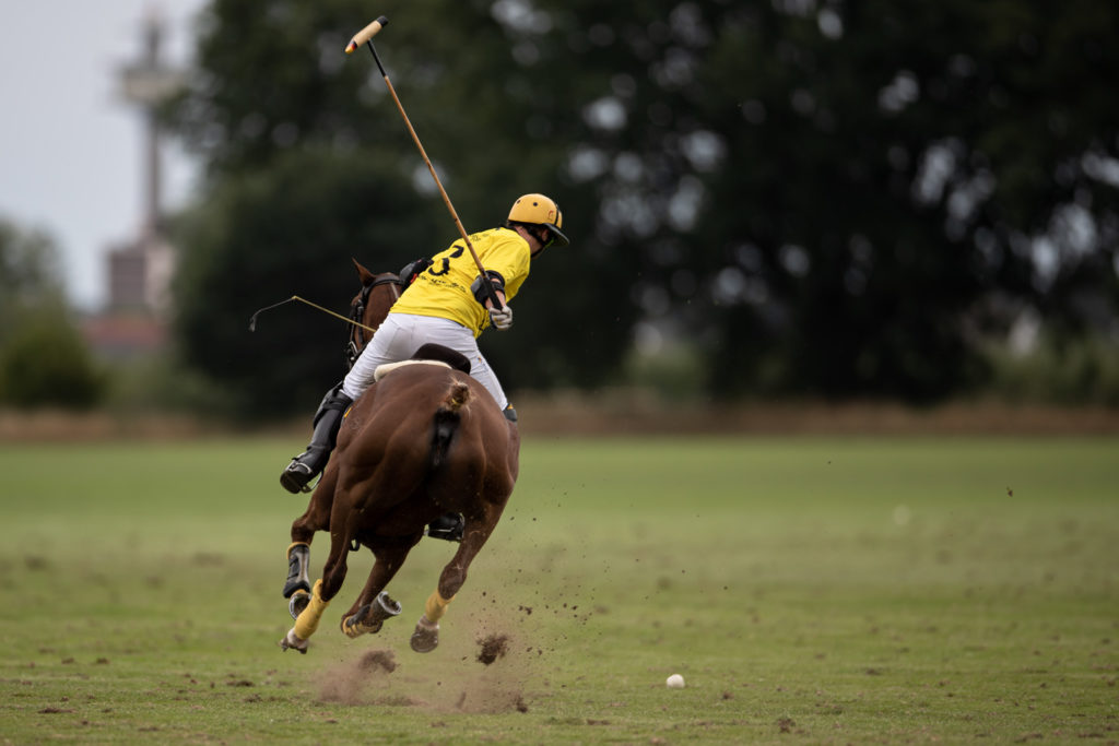 Nationalspieler Patrick Maleitzke bei den Rhein Polo Open 2019